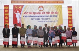 Lào Cai tổ chức nhiều hoạt động nhân Ngày hội Đại đoàn kết các dân tộc 